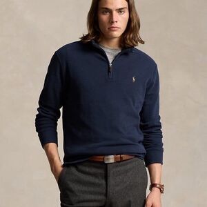 Polo Ralph Lauren Estate-Rib Quarter-Zip Pullover